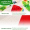 G128 Combo Pack: Garden Flag Stand Black 36 in x 16 in & Garden Flag Summer Decoration Welcome Gnome with Watermelon Slice 12"x18" Double-Sided Blockout Fabric